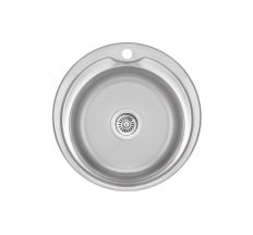 Кухонна мийка Brinex 510-D 0,8 мм Micro Decor (BRIN510MDEC08)