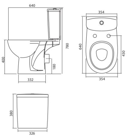 Унітаз-компакт Kolo FREJA 3/6л Duroplast L79211000 - 3