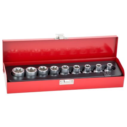 Набор насадок Star 1/2&amp;quot; 9шт CrV ULTRA (6086022) - 1