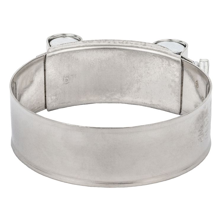 Хомут силовой нержавеющий 22мм Ø64-67мм SIGMA (2508201) - 3