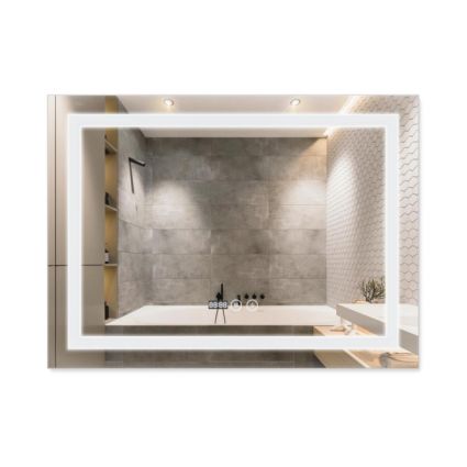 Зеркало Qtap Mideya с антизапотеванием 800х600 QT2078F904W - 1