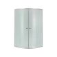 Душова кабіна Lidz Latwa SC90x90.SAT.LOW.FR, скло Frost 4 мм + Lidz Душовий піддон KAPIELKA ST90x90x15 - 3
