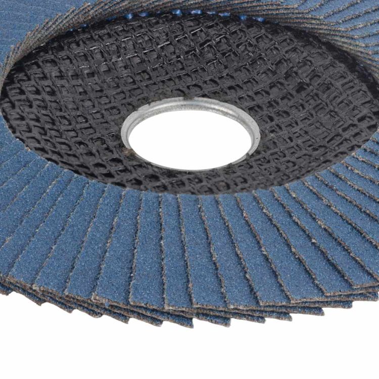 Круг лепестковый торцевой Т29 (конический) ZA Ø125мм P100 Sigma (9173551) - 6