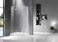 NEMO душова кабіна 120*80*195см, ліва, орні, прозоре скло 8мм, дзеркальний хром - 2
