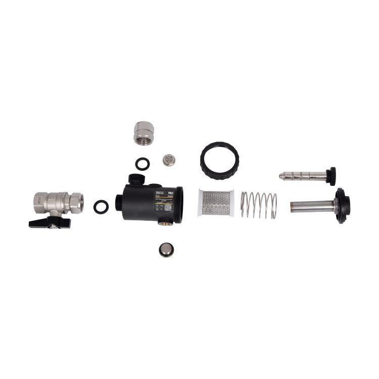 Фільтр-дешламатор Thermo Alliance Forte 3/4&amp;quot;, кутовий (магнітний шламоуловлювач) TAF420G20 - 7