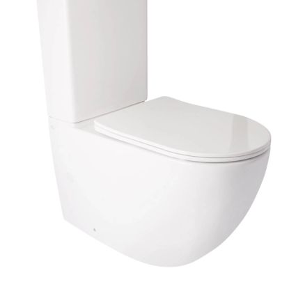 Qtap Jay чаша унітазу підлогового TORNADO 680 * 370 * 815 мм WHITE - 1