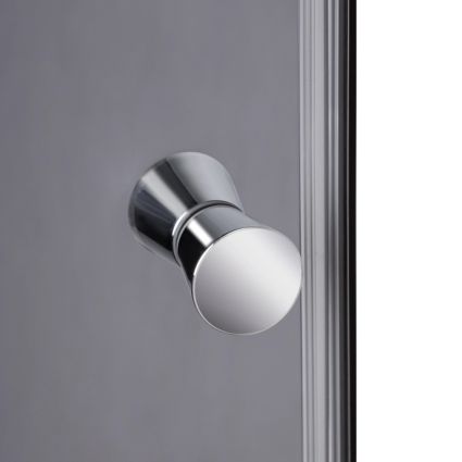 Душовий бокс Lidz Kubis SB90x90.SAT.LOW.GR, скло тоноване 4 мм - 5