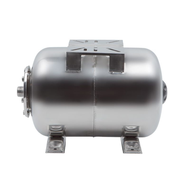 Гидроаккумулятор горизонтальный 24л (нерж) WETRON (779211) - 3