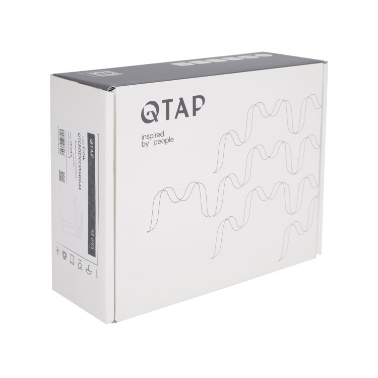 Змішувач для раковини низький Qtap Crow QTCRO270CRM48644 Chrome - 8