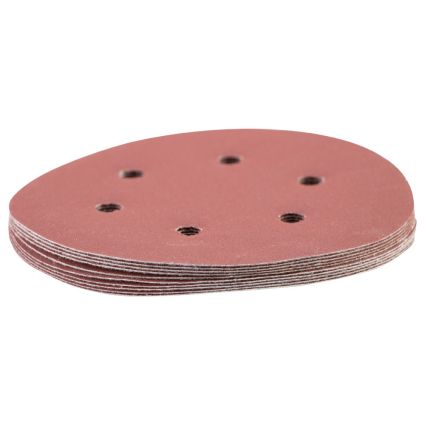 Шлифовальный круг 6 отверстий Ø150мм P320 (10шт) Sigma (9122331) - 3
