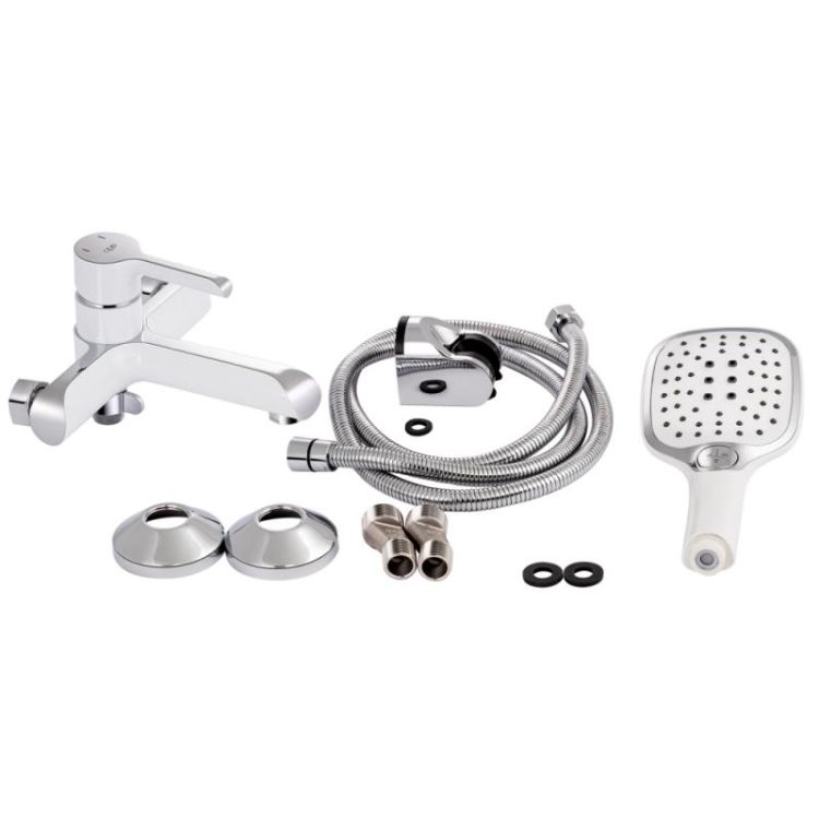 Смеситель для ванны Qtap Grand WHI 006 - 7