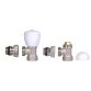 Комплект радіаторних кранів Thermo Alliance Standart 1/2&amp;quot; ВН кутовий TAS232W15 - 4
