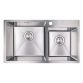 Кухонная мойка двойная Imperial S7843 Handmade 2.7/1.0 mm (IMPS7843H12) - 1