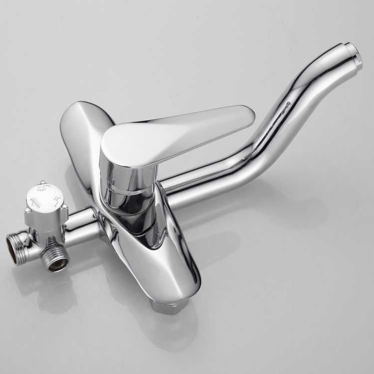 TULIP система душевая (смеситель для ванны, верхний и ручной душ) - 6