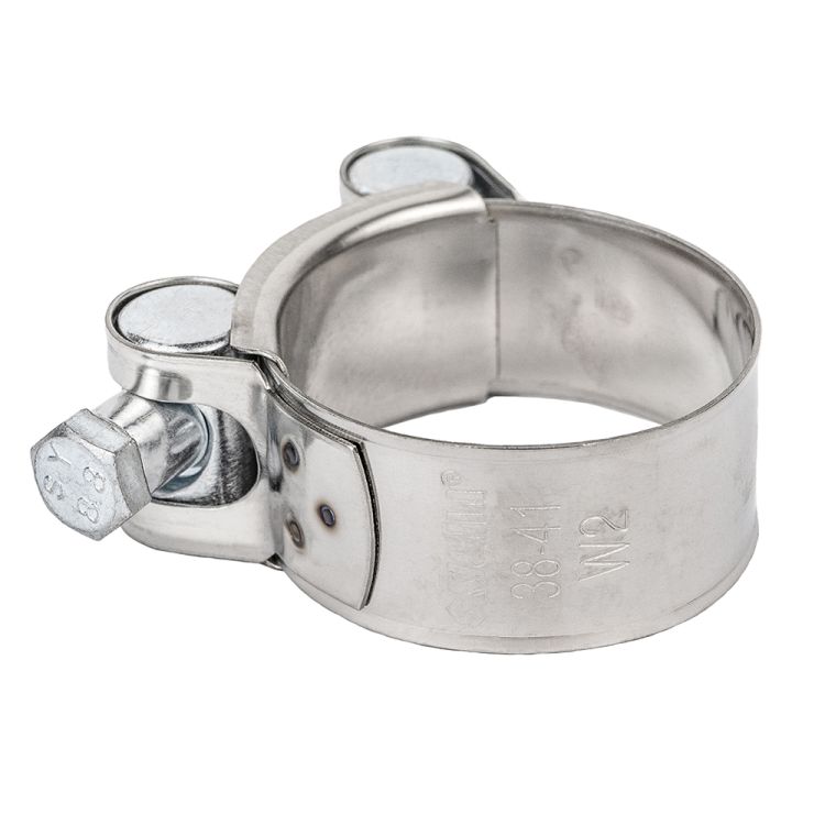 Хомут силовой нержавеющий 20мм Ø38-41мм SIGMA (2508131) - 2