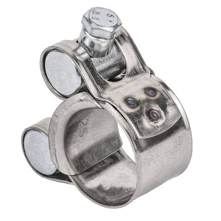 Хомут силовой нержавеющий 18мм Ø23-25мм SIGMA (2508051) - 4