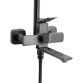 Душова система універсальна Qtap Presto на три споживача (з виливом) QTPRE111GRP45585 Graphite - 3