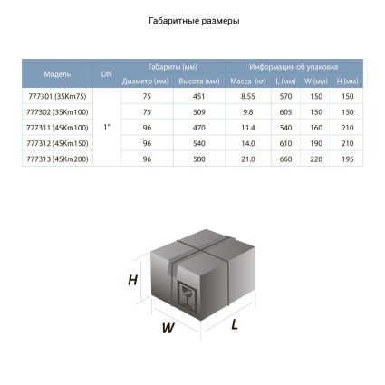 Насос вихревой Aquatica 777302 0.75кВт Н 54(30)м Q 40(20)л/хв Ø75мм - 2