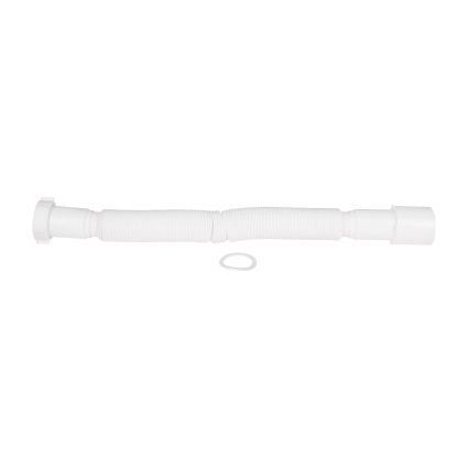 Гнучка труба Lidz (WHI) 60 01 G002 01 з накидною гайкою 1 1/2&amp;quot; довжина 1200 мм - 3