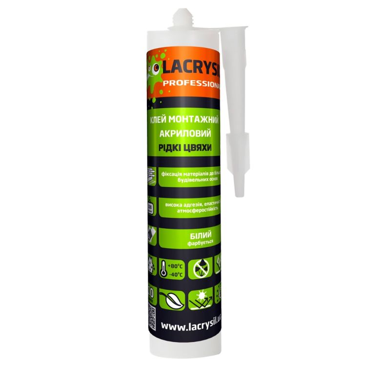 Рідкі цвяхи LACRYSIL прозорий 0,28 кг - 1