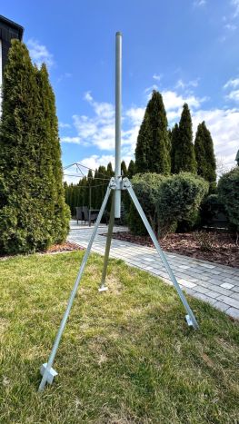 Тренога Presto-PS для дождевателей с наружной резьбой 1 дюйм, высота 100-140 см (14025) - 2