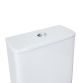 Унитаз-компакт Qtap Presto безободковый с сиденьем Soft-close QT24221217AW - 5