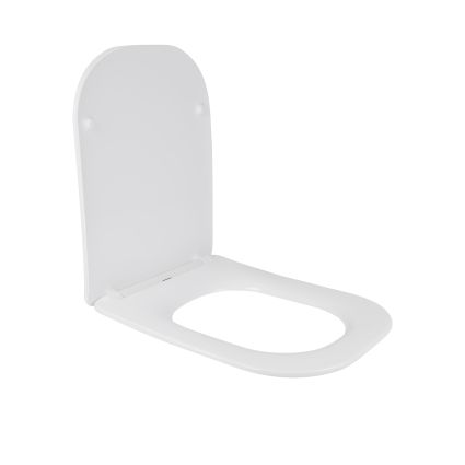 Сидіння для унітазу Qtap Nando з мікроліфтом Slim QT12991222AW - 3