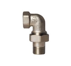 Американка згін 1 1/2&quot; кутова нікель SANTAN