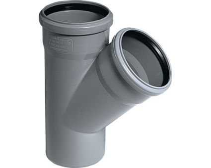 Тройник канализационный 110x110x45° Reiger - 1