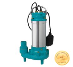 Насос канализационный 1.5кВт Hmax 19.5м Qmax 350л/мин с ножом (нерж) AQUATICA (773434)