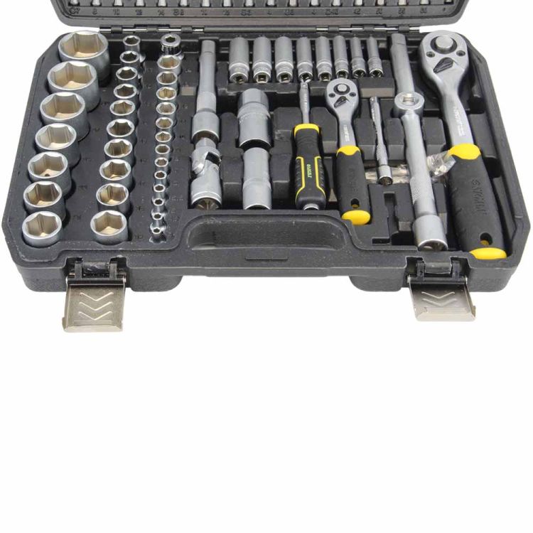 Набір насадок торцевих і біти 1/4&amp;quot; 1/2&amp;quot; 114шт CrV SIGMA (6003781) - 7