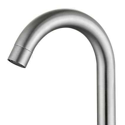 Змішувач для кухні Lidz Wind 161F двохвентильний LDWIN161FNKS46098 Nickel - 4