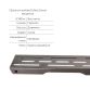 Комплект Qtap Taurus FD700 (PVD) Линейный трап из нержавеющей стали с сухим затвором 700 мм - 4