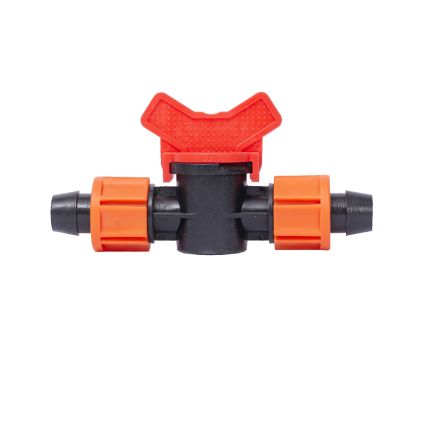 Кран для капельной ленты Ø16мм проходной FLORA (5079474) - 4