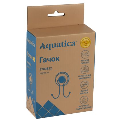 Гачки на вакуумних присосках S38 93×64×125мм AQUATICA (9783822) - 5