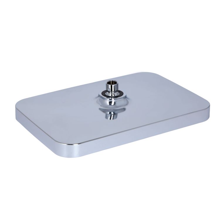 Лійка для верхнього душу Qtap Hlavova 330x330 мм прямокутна QTHLA107CRM45944 Chrome - 3