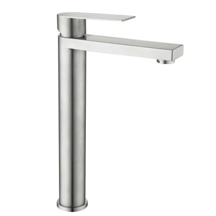 Змішувач для раковини високий Lidz Nexus 001FH (k35) LDNEX001FHNKS49185 Nickel - 1