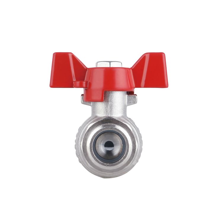 Кран кульовий з накидною гайкою SD Forte 1/2&amp;quot; ВН для води прямої - 6