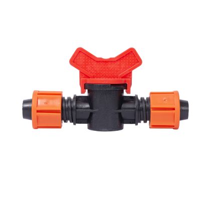 Кран для капельной ленты Ø16мм проходной FLORA (5079474) - 1