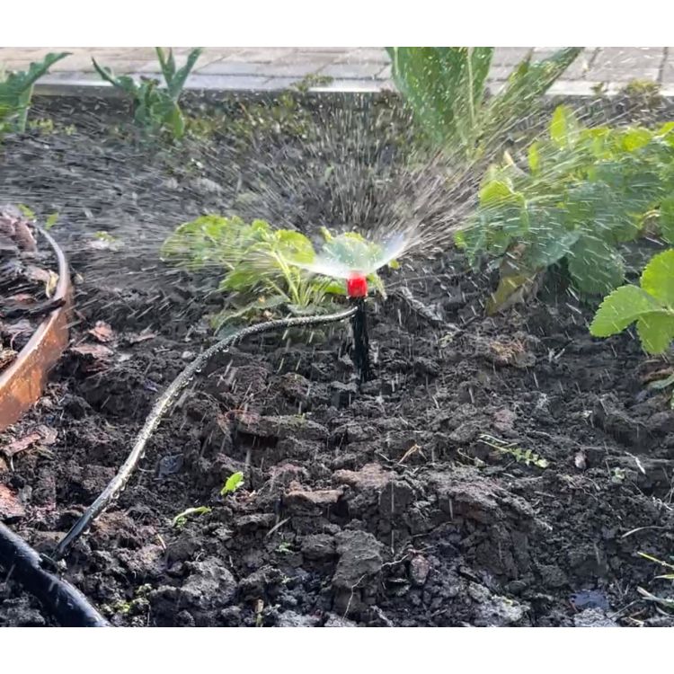 Микроджет Presto-PS крапельниця для поливу Парасольку 360°, в упаковці - 50 шт (AS-M68) - 7