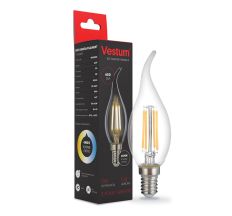 Лампа LED Vestum філамент С35Т Е14 5Вт 220V 4100К