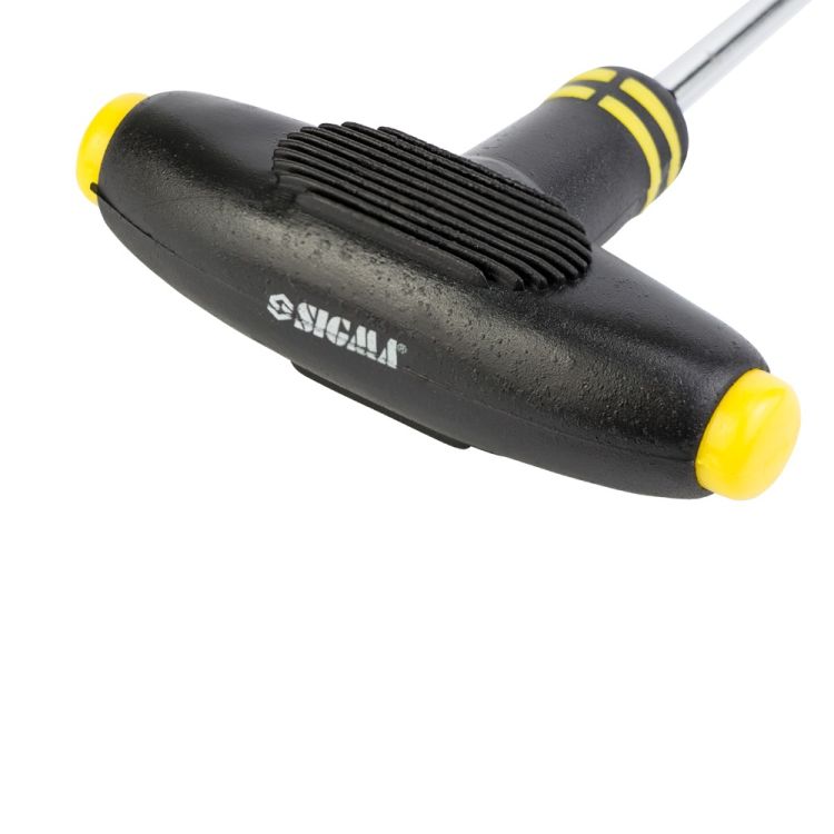 Викрутка з Т-подібною ручкою і насадками 21шт CrV Sigma (4002161) - 5
