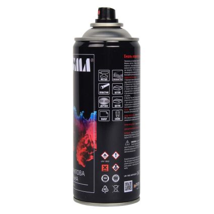 Эмаль аэрозольная акриловая 400мл RAL 9010 белый мат SIGMA (2736621) - 2