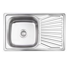 Кухонна мийка Brinex 7848 0,8 мм Micro Decor (BRIN7848MDEC08)