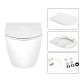 Комплект: Qtap Scorpio Ultra Quiet подвесной унитаз QT1433053EUQW + Nest комплект установки 4в1 (круглая клавиша Satin) QT0133M425 + M11111SAT - 7