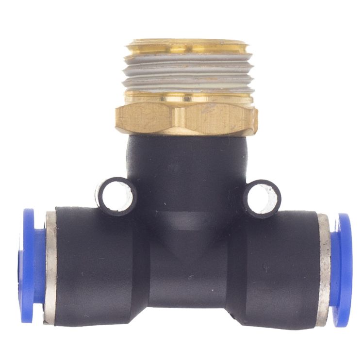 Штуцер цанговий (Т-подібний) Ø10*10*10мм МТ 1/2&amp;quot; Sigma (7027431) - 2