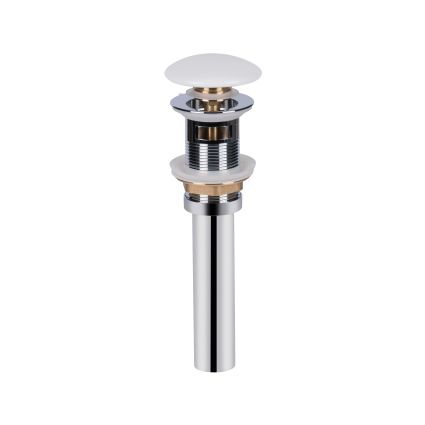 Донный клапан для для раковины Qtap LT-PU02 с переливом - 3