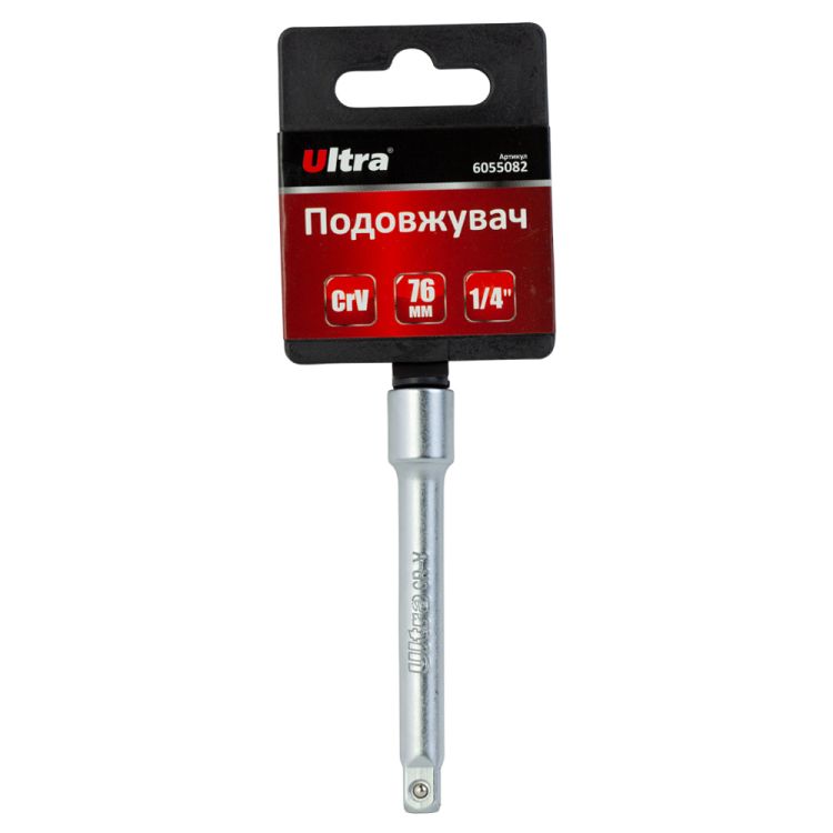 Удлинитель 1/4&amp;quot; 76мм CrV ULTRA (6055082) - 2