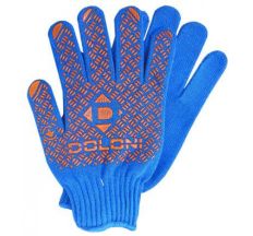 Перчатки Doloni с ПВХ рисунком 4450