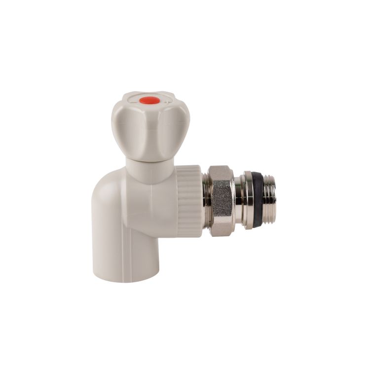 Кран кульовий радіаторний PPR Thermo Alliance 25х3/4&amp;quot; кутовий - 3